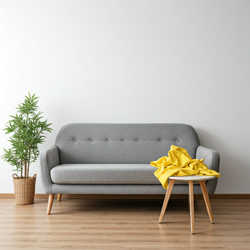 Living room after cleaning